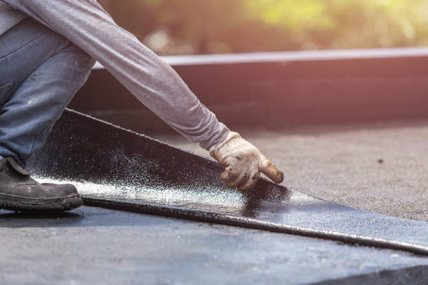 Professional Exterior Waterproofing technician working in Casstown, OH